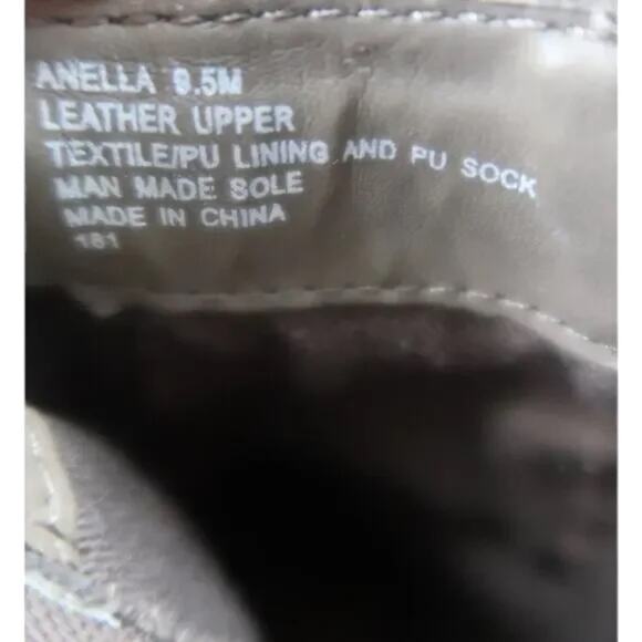 Steve Madden Shoes Womens 9.5 Bootie Chelsea Ankle Boot Leather Point Toe Anella - Picture 4 of 16